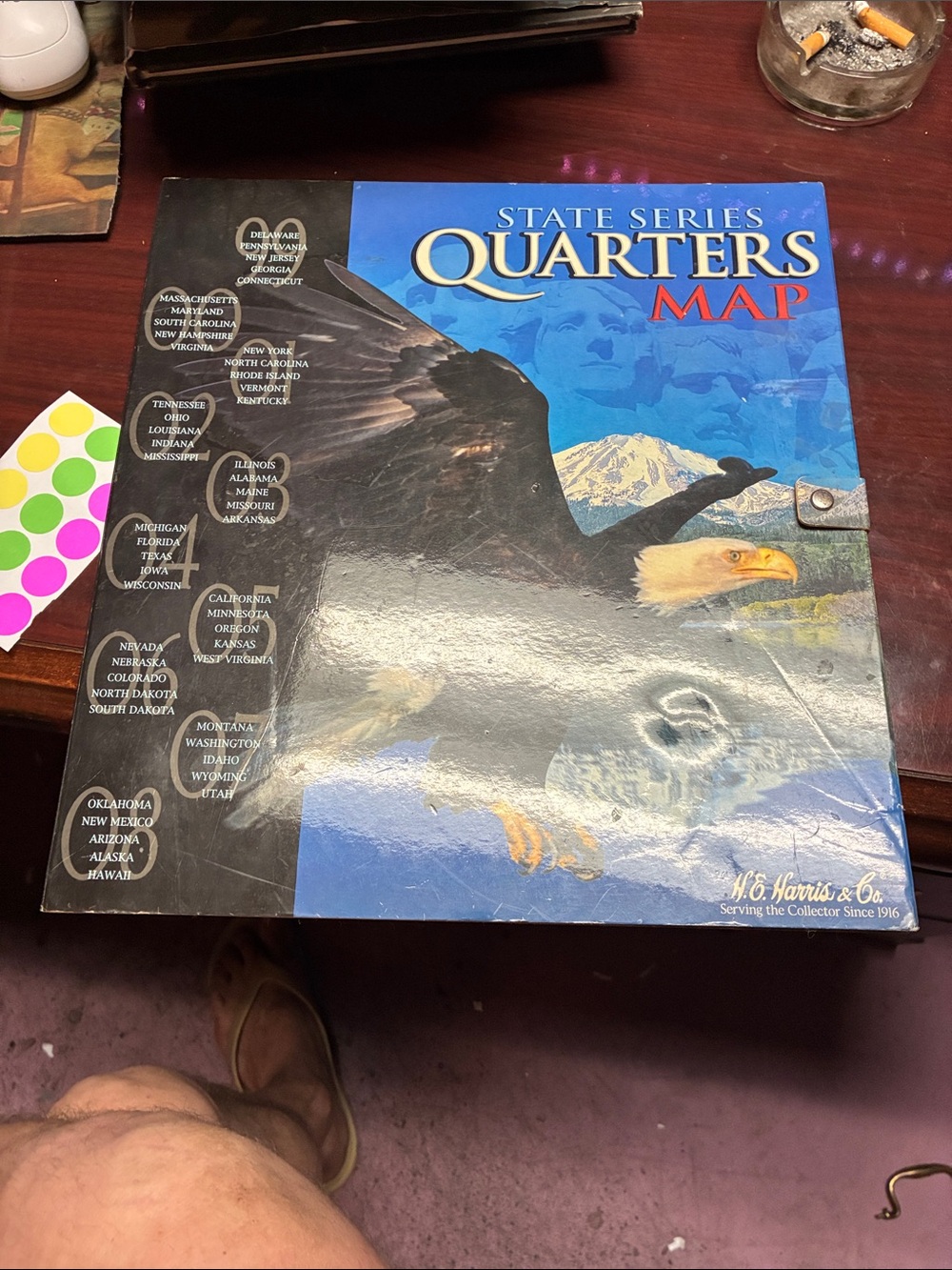 State Series Quarter Map